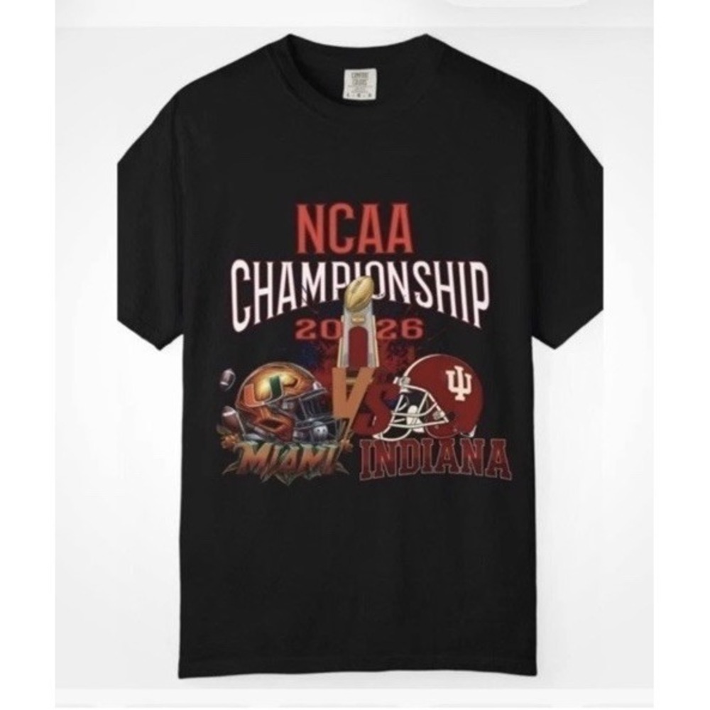 2026 College Football National Champions T-Shirt Unisex Medium